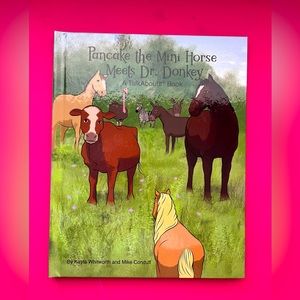 Pancake the Mini Horse Meets Dr.Donkey